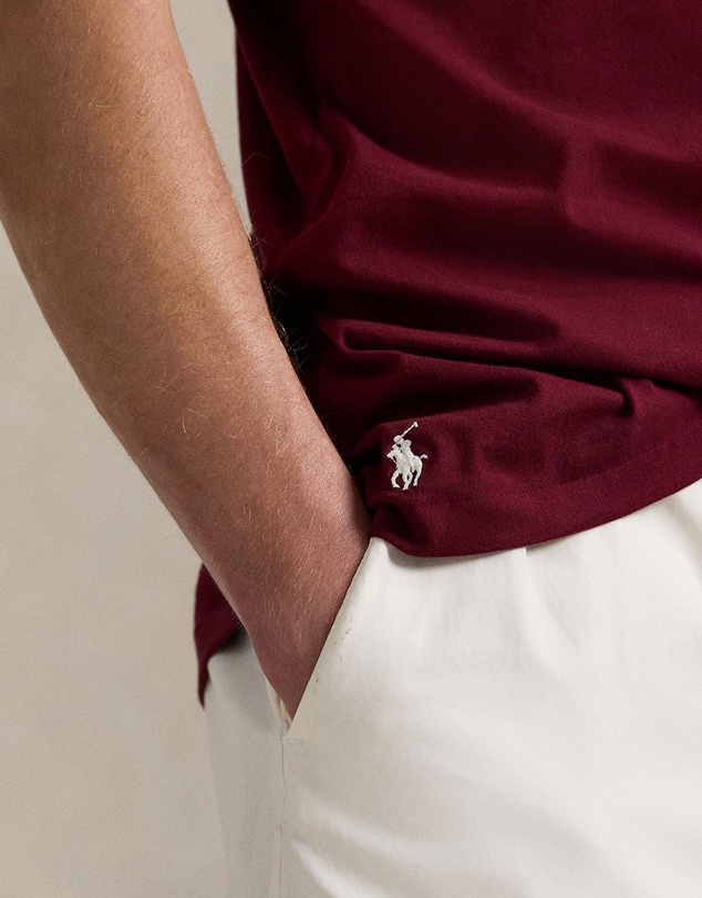 Polo Ralph Lauren - ICONIC EXCLUSIVE - Custom Slim Fit Logo Jersey T-Shirt
