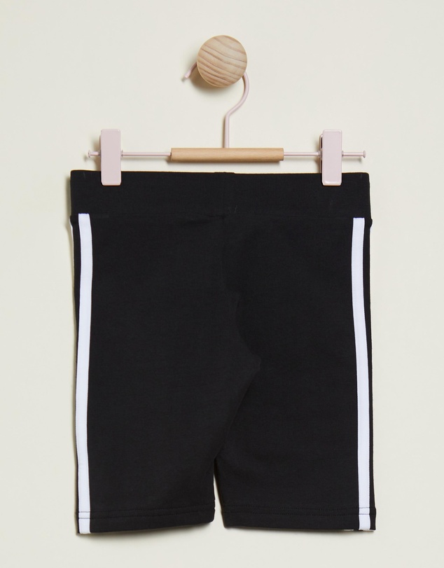 adidas Sportswear - Essentials 3-Stripes Cotton Bike Tights - Teens