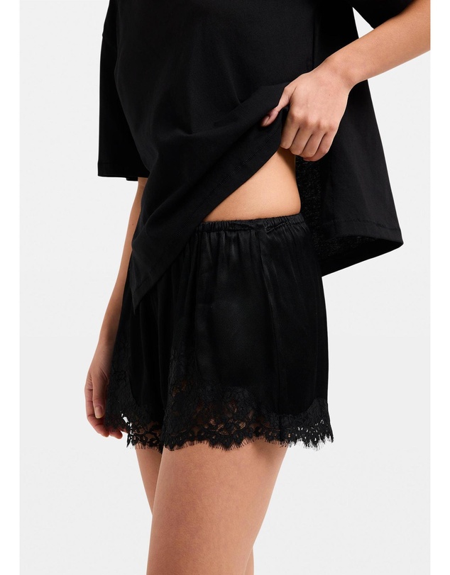 Alice In The Eve - Joy Lace Mini Shorts