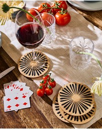 HOTTIE - Kimmie 4-Piece Coaster Set