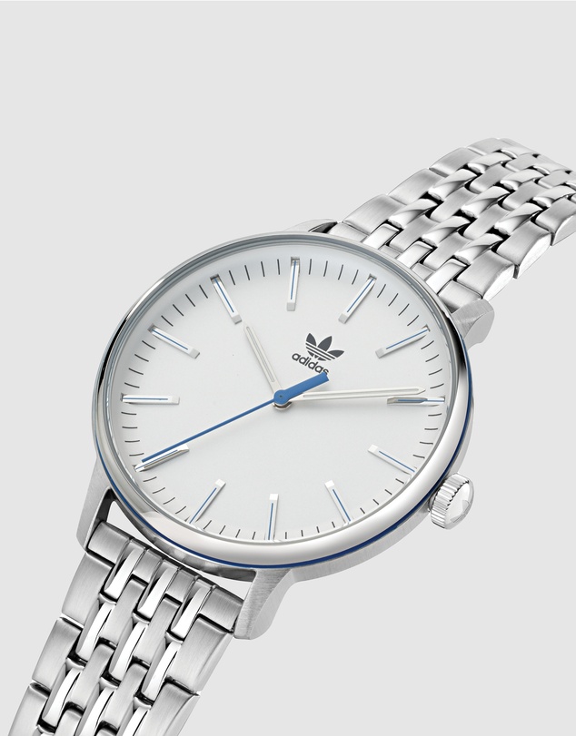 adidas Originals - Adidas Code One Silver-Tone Analogue Watch