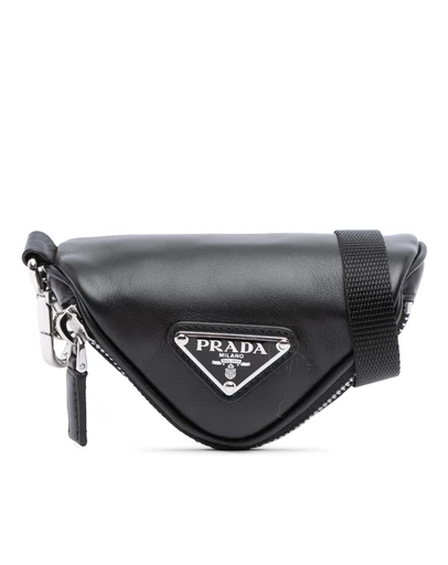 Pre-Loved by Azura Reborn - Pre-Loved Mini Soft Nappa Triangle Pouch