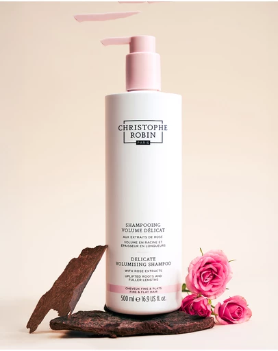 Christophe Robin - Delicate Volumizing Shampoo With Rose Extracts 500ml