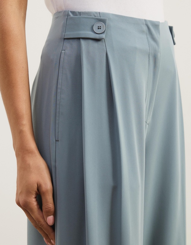 Atmos&Here - Isola Waist Detail Tailored Pants