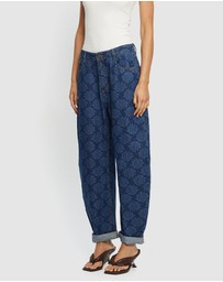 KIVARI - Marla Denim Barrel Leg Jeans