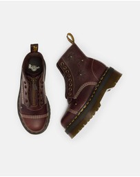 Dr Martens - Sinclair Flower 8-Eye Boots - Women's