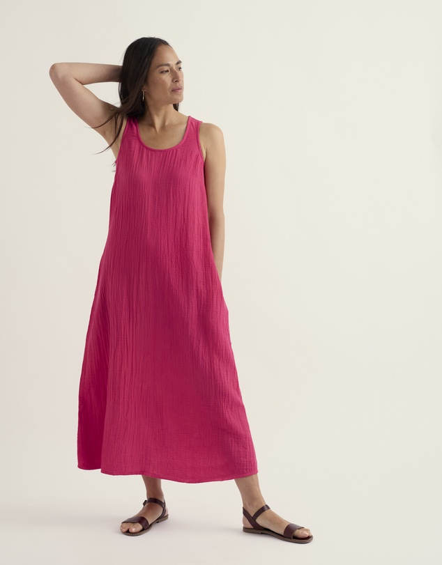 Seasalt - Helleborine Above-Ankle Dress in GOTS-Certified Organic Cotton