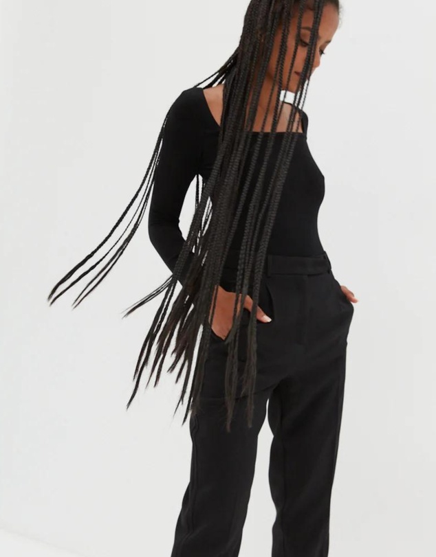 Style Addict - Crop Square Neck Top