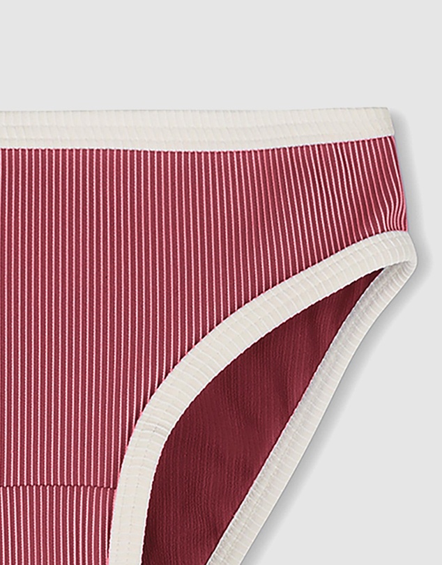 Zulu & Zephyr Mini - Mini Stripe Bikini Bottoms - Kids-Teens