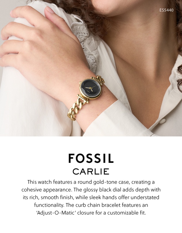 Fossil - Carlie Gold Analogue Watch