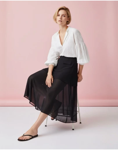 Mossée - Lettie Sheer Skirt
