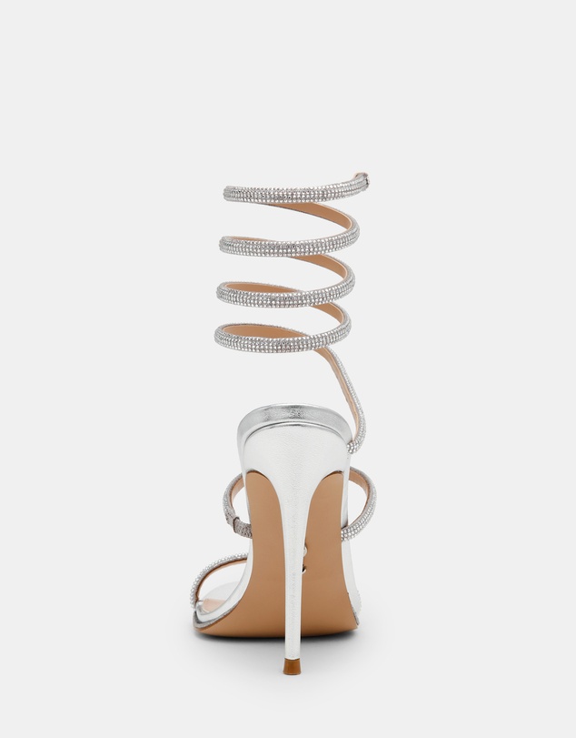 Steve Madden - Exotica-Rhs Silver Heels