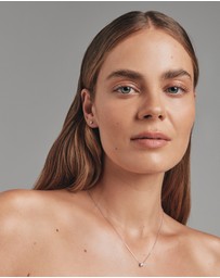 Michael Hill - 0.60 Carat TW Laboratory-Grown Diamond Stud Earrings & Pendant Set in 10kt White Gold