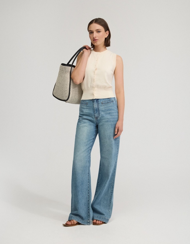 Oxford - Nema Button Up Knit