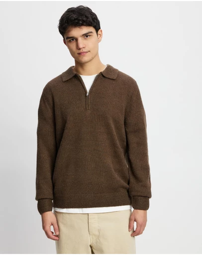 Rhythm - Quarter Zip Knit