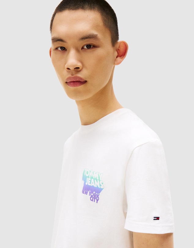 Tommy Jeans - Stack Logo Back Graphic T-Shirt - ICONIC EXCLUSIVE