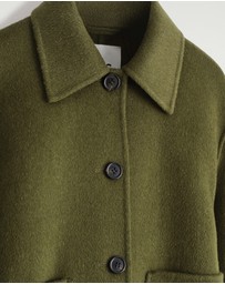 COS - Boxy Double-Faced Wool Jacket