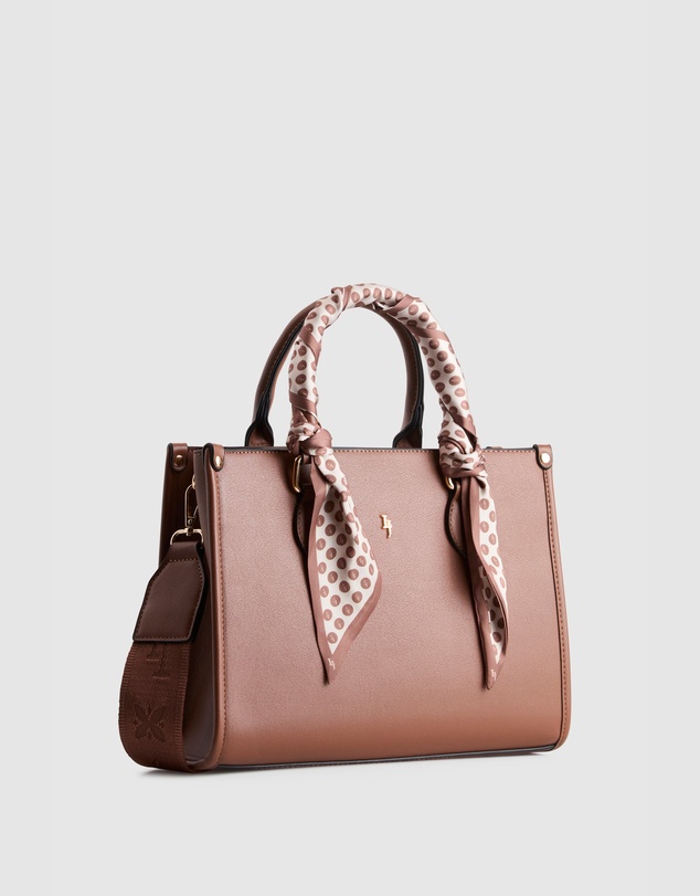 Laura Jones - Small Tote Bag With Scarf