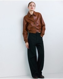 M.N.G - Mid-Rise Balloon Jeans