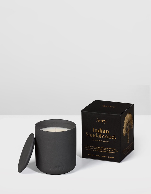 Aery Living - Fernweh Matte Ceramic Candle with Lid