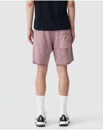 Bassike - Acid Dye Raw Double Jersey Shorts