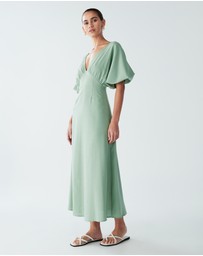 ST MRLO - Palm Midi Dress