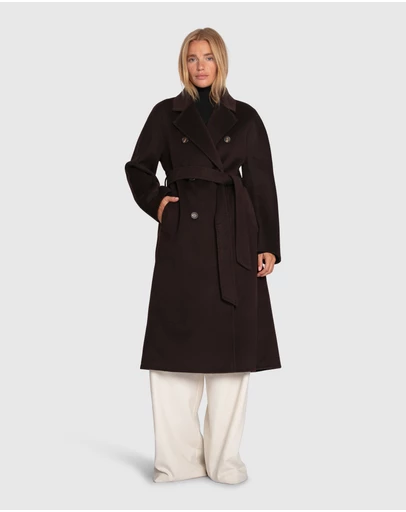 Belle & Bloom - Real Love Double Breasted Coat