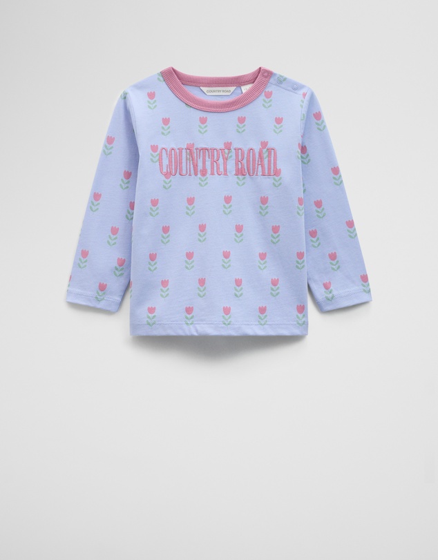 Country Road - Australian Cotton Long Sleeve Heritage T-shirt