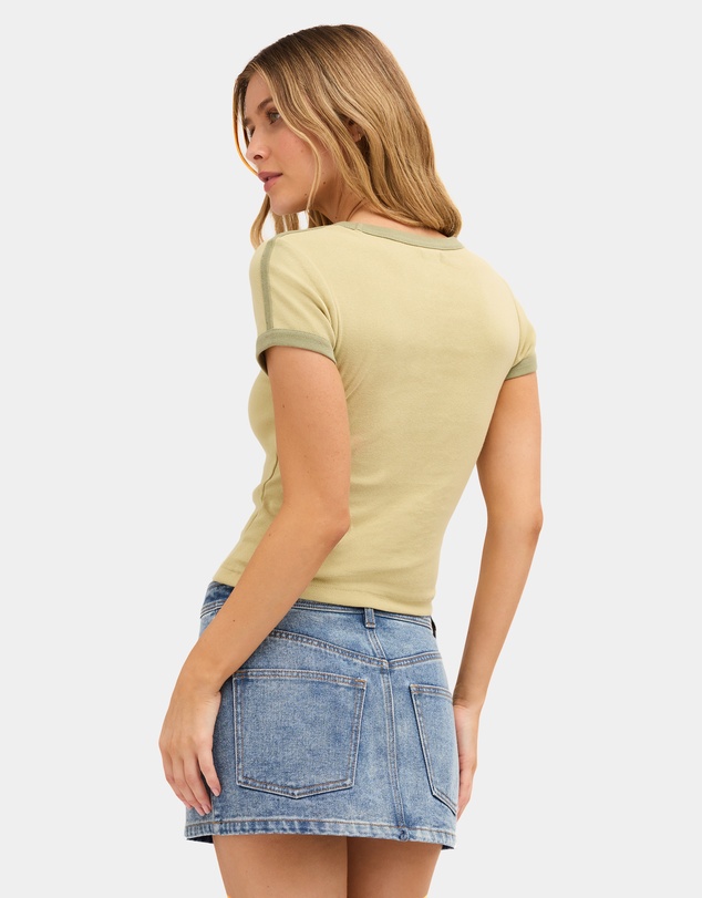 Billabong - Womens Surf Vibe V Neck T-Shirt