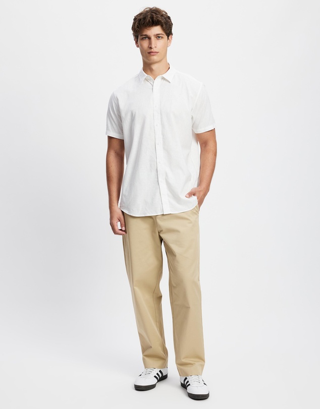 Staple Superior - Hamilton Linen Blend SS Shirt