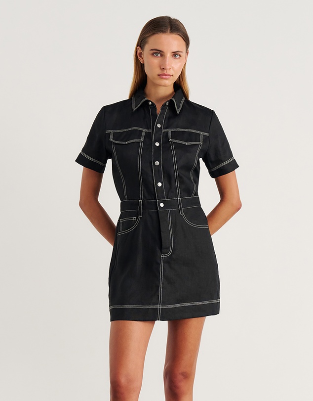 Jag - Stitch Cargo Mini Dress
