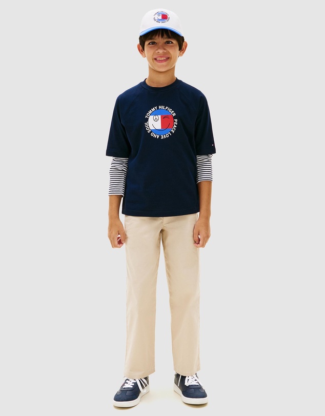 Tommy Hilfiger - Fun Flag Graphic T-Shirt - Kids
