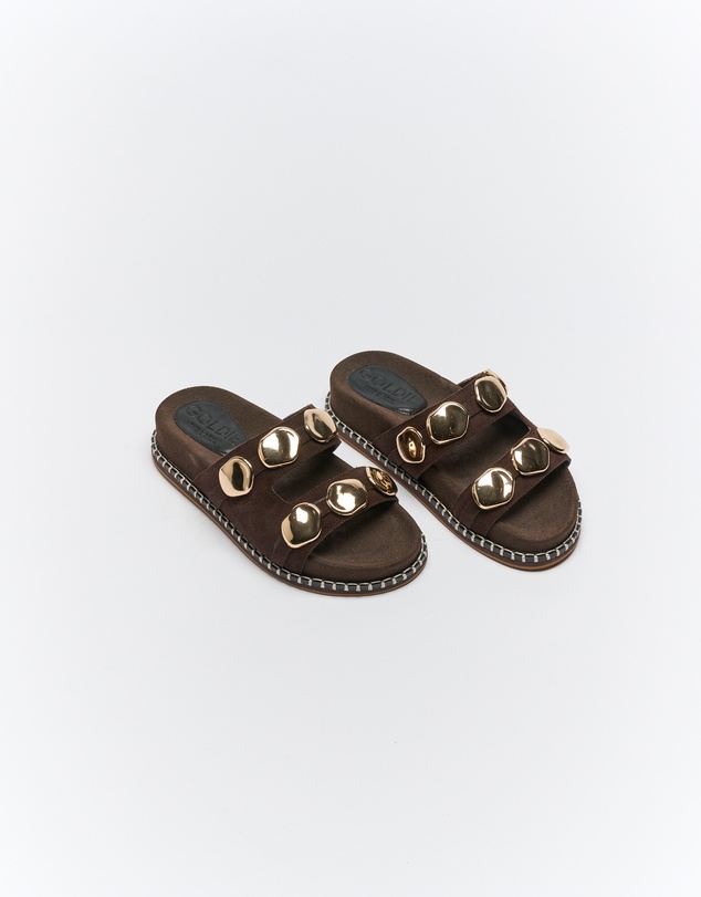 Goldie The Label - Shae Leather Slide