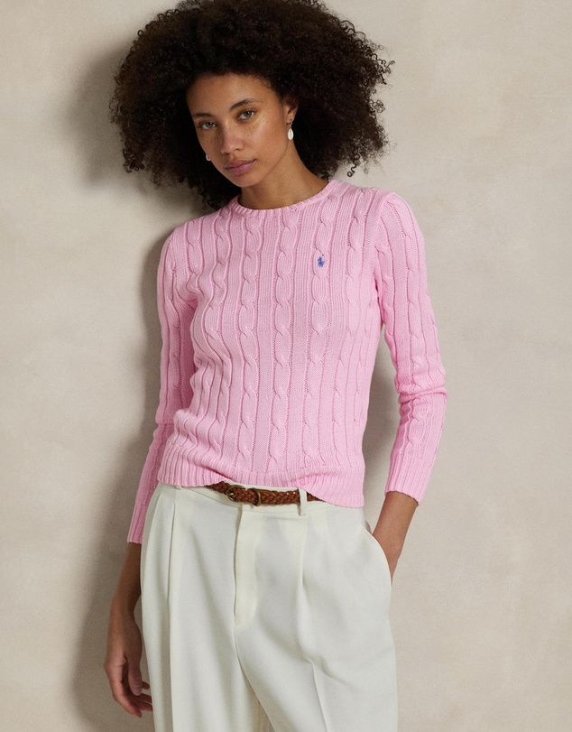 Polo Ralph Lauren - Cable-Knit Cotton Crewneck Sweater