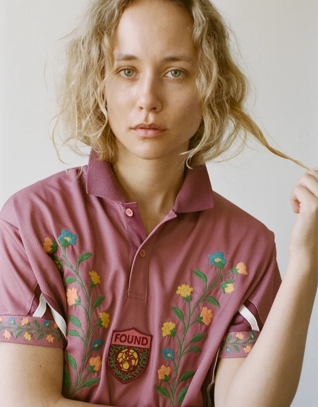 Found - Floral Polo Jersey