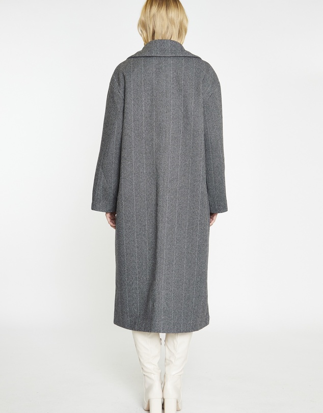 Glamorous - Oversized Double-Breasted Maxi-Coat