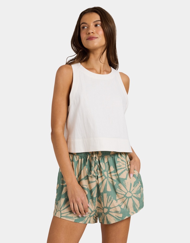 Roxy - Womens Suntribe Elastic Waist Shorts