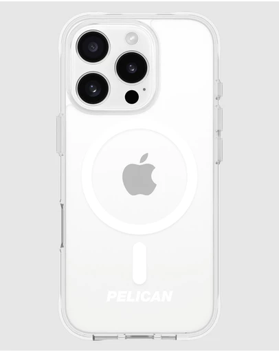 Pelican - Pelican Ranger Mag Safe Case for iPhone 16 Pro - Clear
