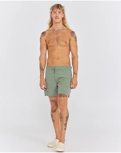 Horrigan - Saint Tropez Resort Shorts - Olive