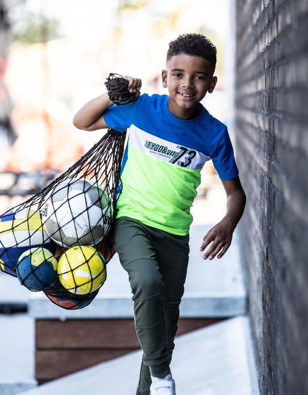 TYGO&vito - Organic Colour Block Tee - Kids-Teens