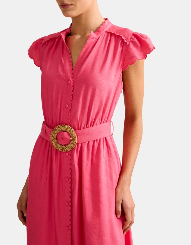 Forever New - Serafina Scallop Edge Midi Dress
