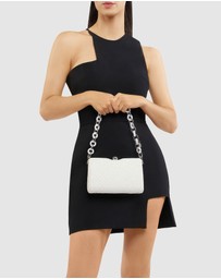 Olga Berg - Birdie Textural Handle Bag