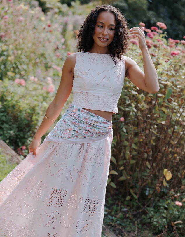 Petal & Pup - Isabelle Maxi Skirt Set - Pink