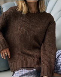 Ceres Life - Sage Chunky Knit Crew