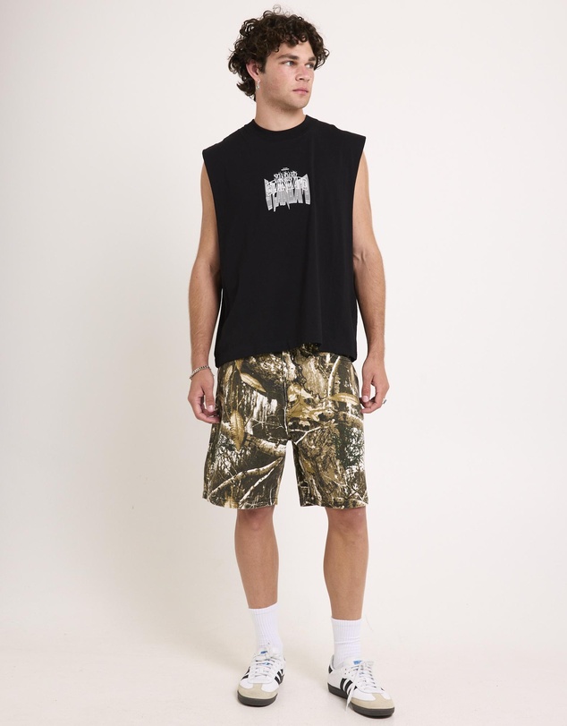 Spencer Project - Oregon Camo Jorts