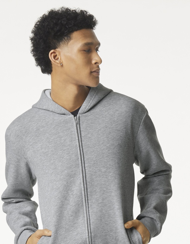 American Apparel - Adult ReFlex Full Zip Hoodie