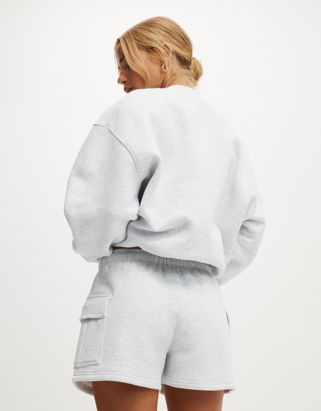 Cotton On Body Active - Plush Crew Sweatshirt