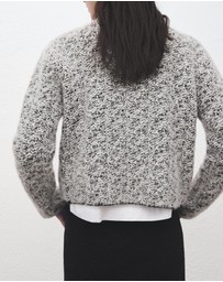 M.N.G - Flecked Cotton-Blend Jacket