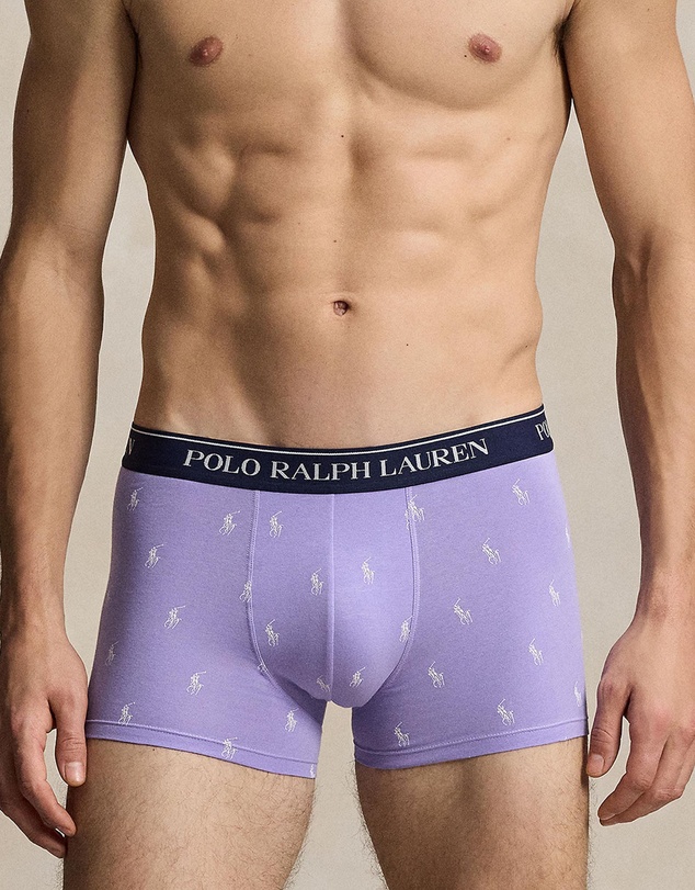 Polo Ralph Lauren - 3-Pack Classic Stretch Cotton Trunks