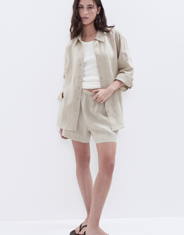 UNISON - The Classic Oversized Linen Shirt